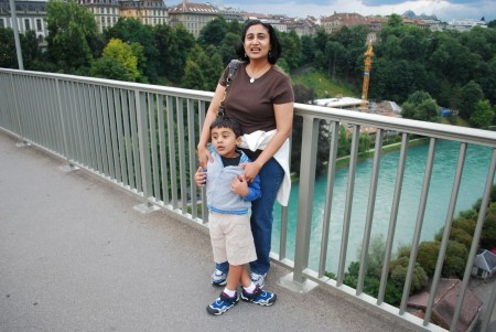KornhausBrucke on the River Aare